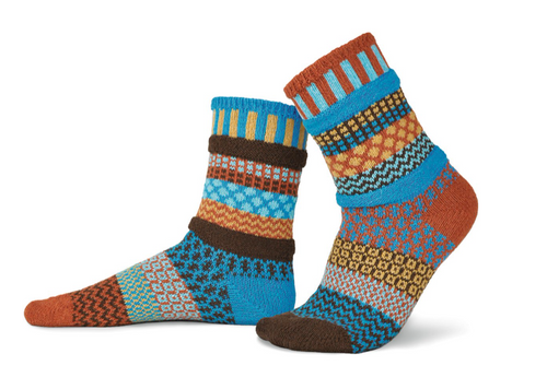 9 - Solmate Socks - Amber Sky