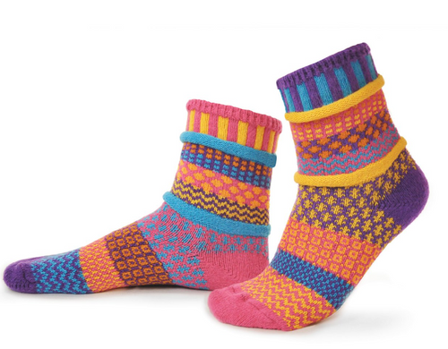 9 - Solmate Socks - Carnation