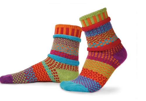 9 - Solmate Socks - Cosmos