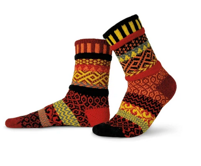 9 - Solmate Socks - Fire