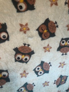 6 - Minky Blanket - Baby - Fox, Bear, or Owl