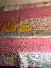Load image into Gallery viewer, 6 - Minky Blanket - Custom Duck Quilt