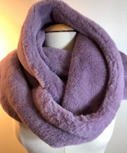 Load image into Gallery viewer, 5 - Minky Scarf- Seal - Infinity