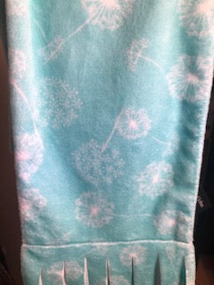 5 - Minky Scarf - Saltwater Wish