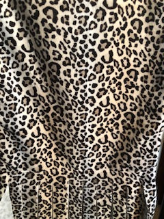 5 - Minky Scarf - Cheetah Print