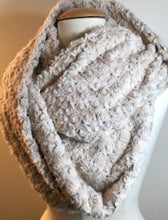 Load image into Gallery viewer, 5 - Minky Scarf- Frosted Rose - Infinity