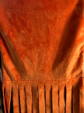 Load image into Gallery viewer, 5 - Minky Scarf - Orange and Black