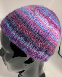 4 - Handmade Hats - Adult hand knit hat 1