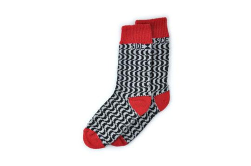 8 - Side Kick Socks - Terwilliger Crimson